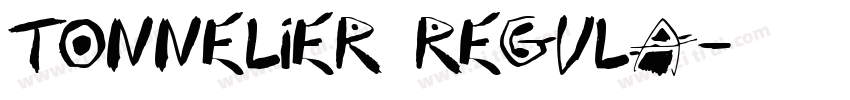 Tonnelier Regula字体转换